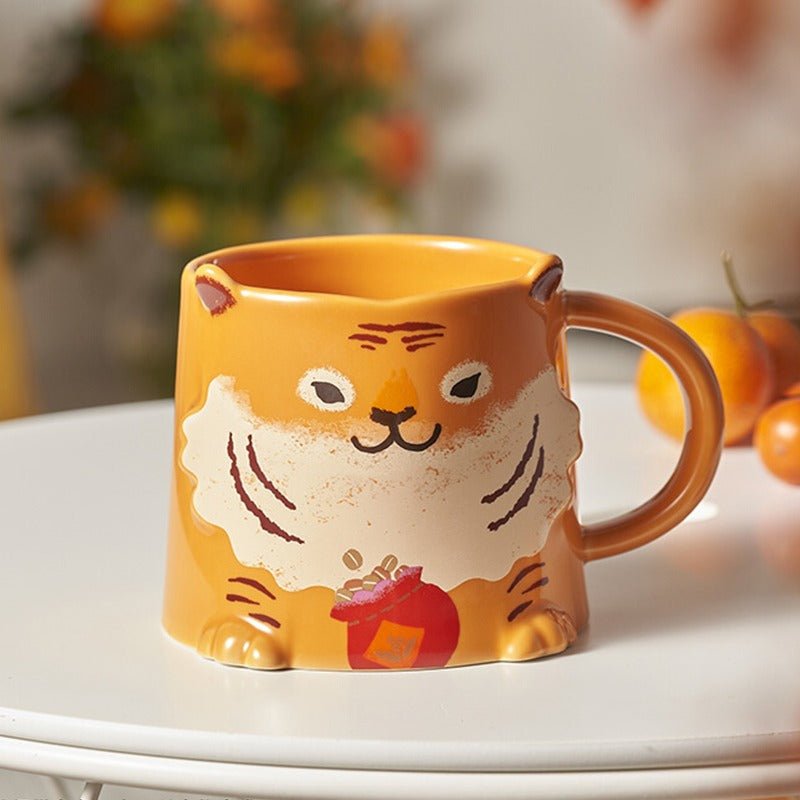 Starbucks 2022 New Year's Cute Tiger mug 414ml Starbucks loveinstarbucks
