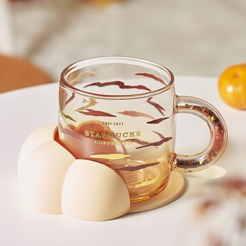 Starbucks 2022 New Year's Cute Tiger paw 440ml glass cup Starbucks loveinstarbucks