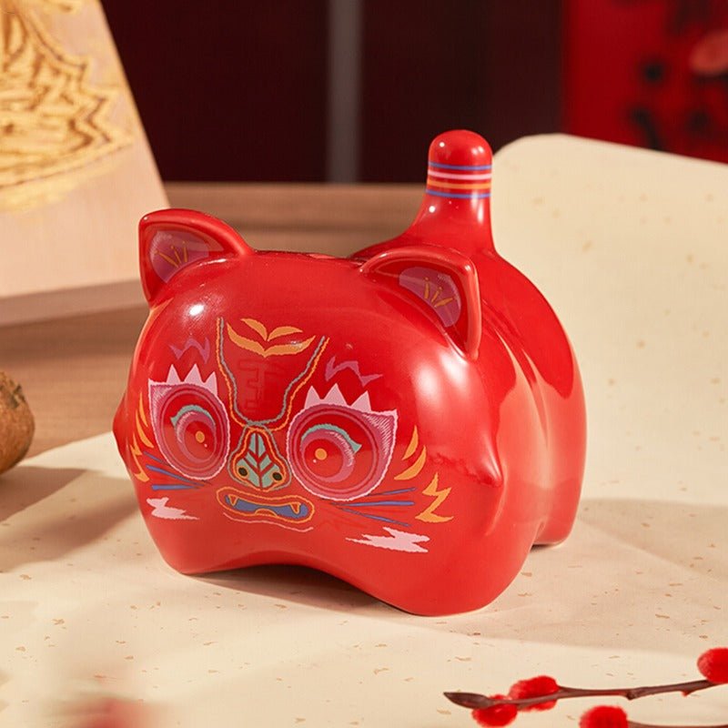 Starbucks 2022 New Year's Cute Tiger Piggy bank Starbucks loveinstarbucks