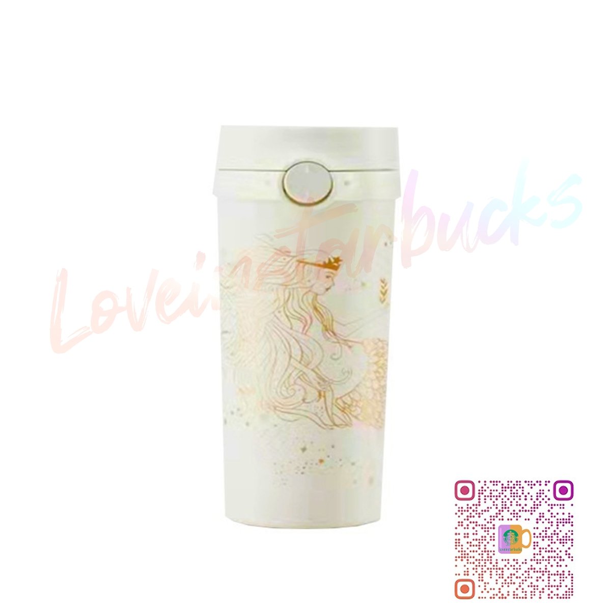 Starbucks 50th anniversary goddess stainless steel accompanying cup 473ml Starbucks loveinstarbucks