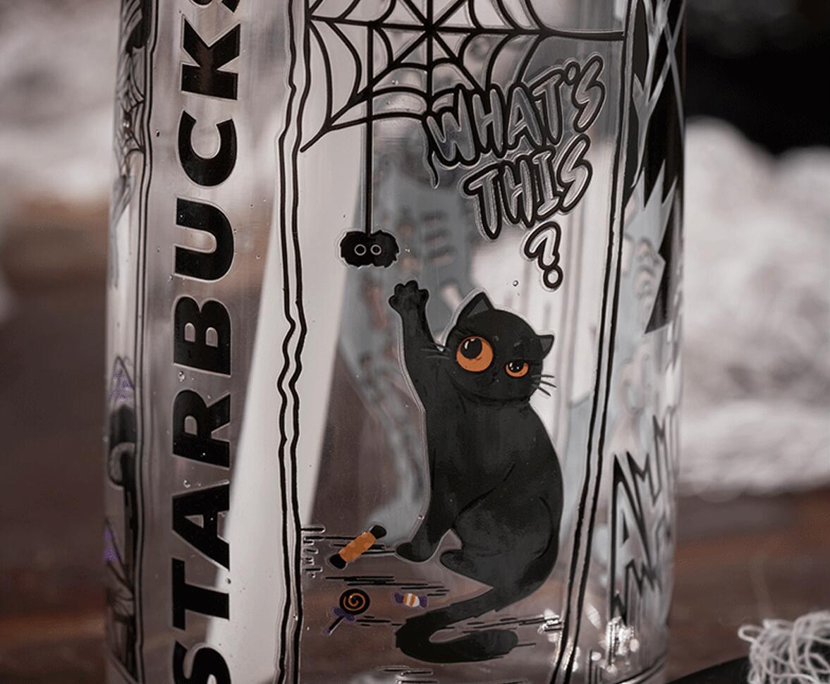 Starbucks China 2021 Halloween 550ml Thermos Halloween Straw Cup Starbucks loveinstarbucks