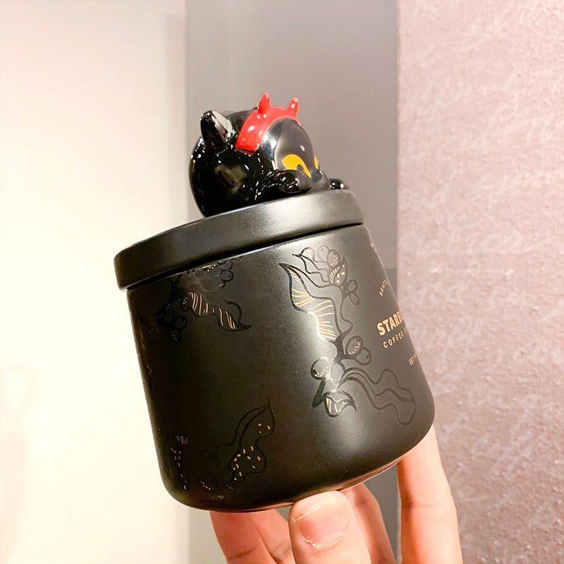 Starbucks China 2021 Halloween Black Cat 385ml Starbucks loveinstarbucks