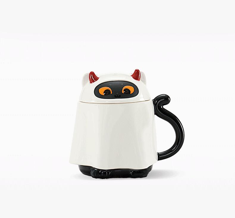Starbucks China 2021 Halloween Cat Elf Mug Starbucks loveinstarbucks