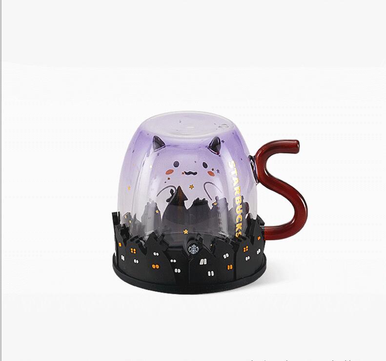 Starbucks China 2021 Halloween Little Devil Double Glass Starbucks loveinstarbucks