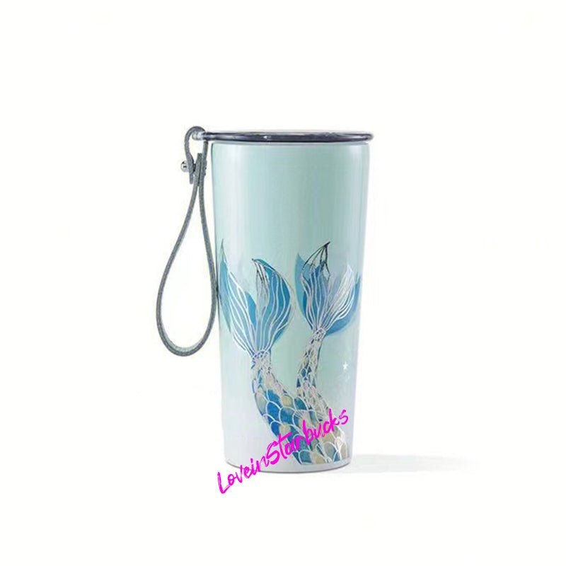 Starbucks China 2022 anniversary blue Ocean Stainless Steel Travel Cup Starbucks loveinstarbucks
