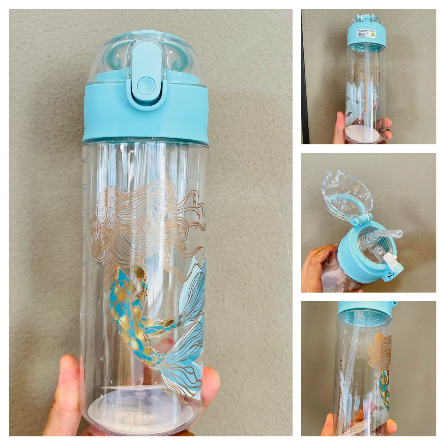 Starbucks China 2022 anniversary plastic straw cup 600ml Starbucks loveinstarbucks