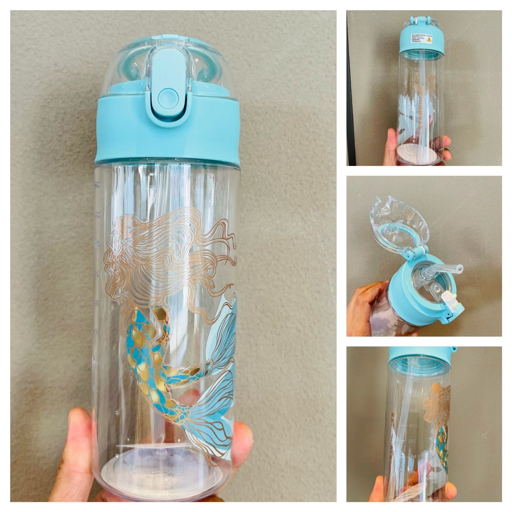 Starbucks China 2022 anniversary plastic straw cup 600ml Starbucks loveinstarbucks