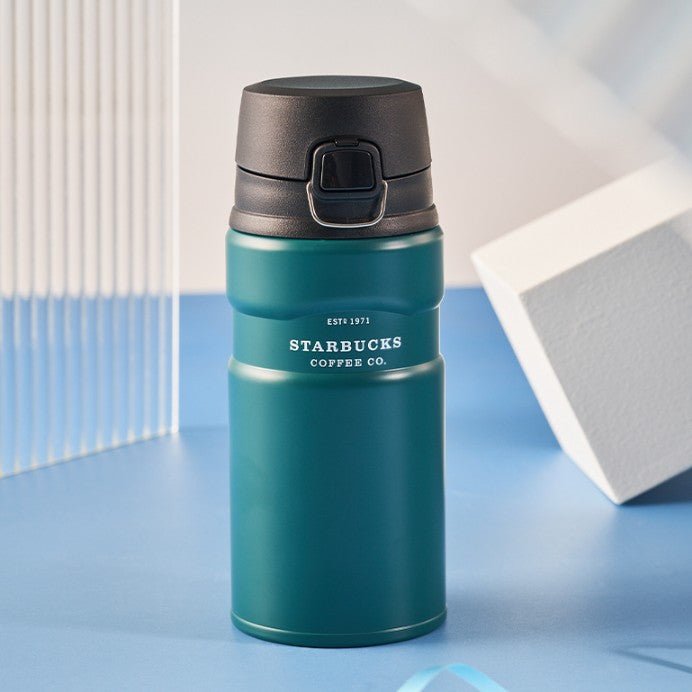Starbucks China 2022 Christmas x1 blue green series - blue SS cup 500ml Starbucks loveinstarbucks