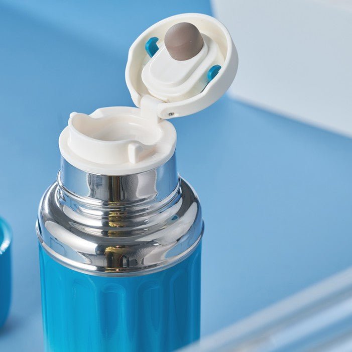 Starbucks China 2022 Christmas x1 blue green series - retro thermos cup 355ml Starbucks loveinstarbucks