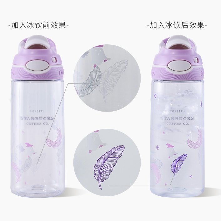 Starbucks China 2022 Halloween 600ml ContiGo temperature changing color cup Starbucks loveinstarbucks