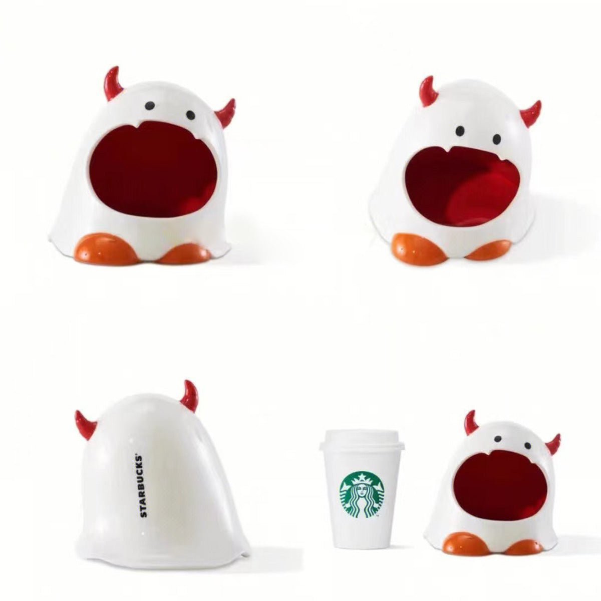 Starbucks China 2022 Halloween Naughty Bowl Starbucks loveinstarbucks