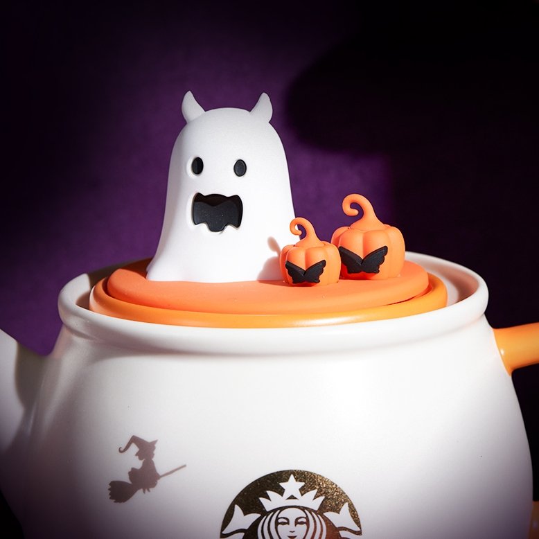 Starbucks China 2022 Halloween teapot Starbucks loveinstarbucks