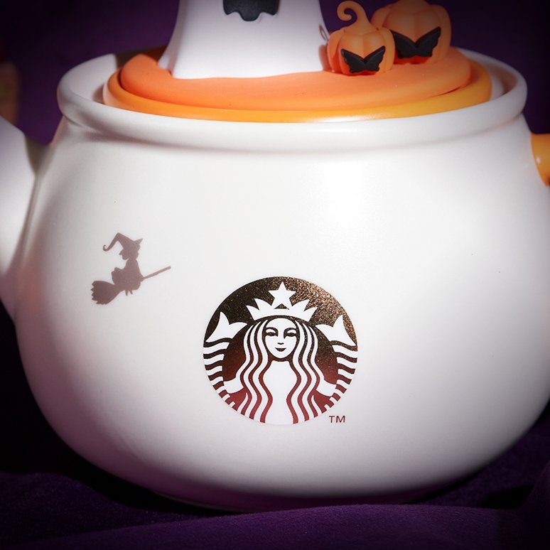 Starbucks China 2022 Halloween teapot Starbucks loveinstarbucks