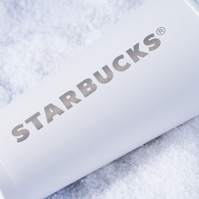 Starbucks China 2022 Ski series - blue and white accompanying cup 500ml Starbucks loveinstarbucks