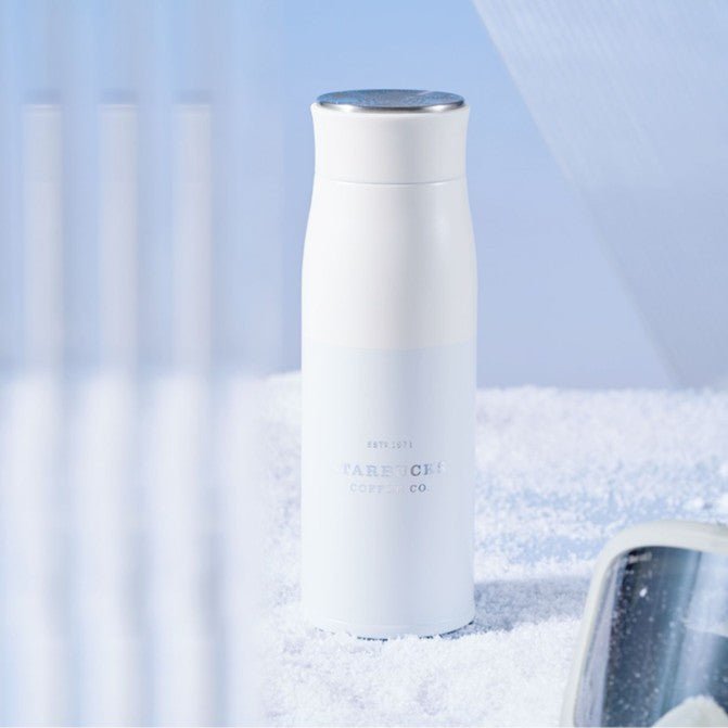 Starbucks China 2022 Ski series - blue and white SS cup 400ml Starbucks loveinstarbucks