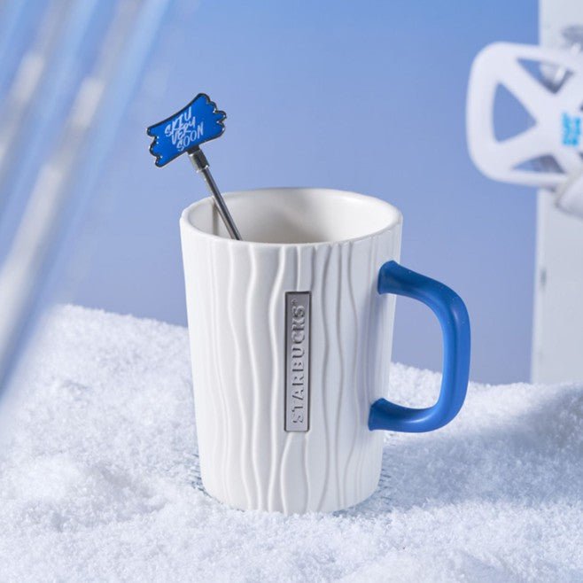 Starbucks China 2022 Ski series - Glacier texture mug 380ml Starbucks loveinstarbucks