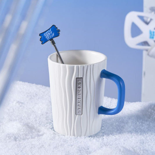Starbucks China 2022 Ski series - Glacier texture mug 380ml Starbucks loveinstarbucks