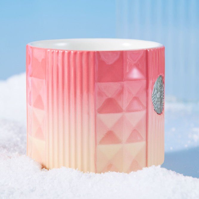 Starbucks China 2022 Ski series - gradient yellow mug 380ml Starbucks loveinstarbucks