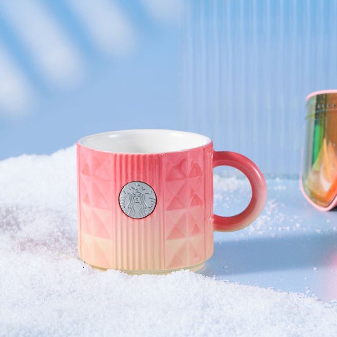 Starbucks China 2022 Ski series - gradient yellow mug 380ml Starbucks loveinstarbucks