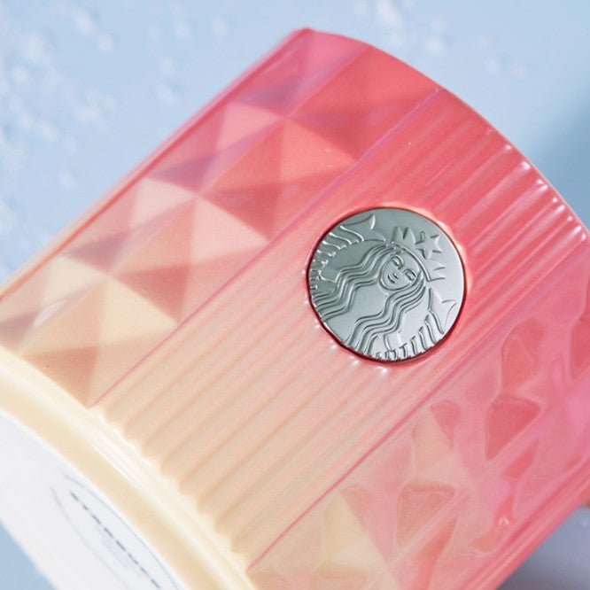 Starbucks China 2022 Ski series - gradient yellow mug 380ml Starbucks loveinstarbucks