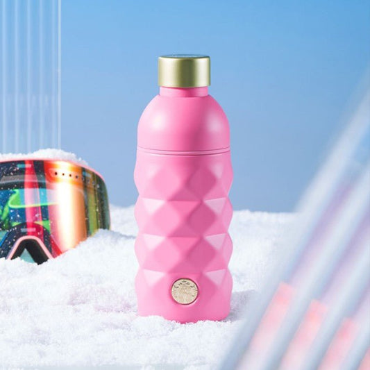 Starbucks China 2022 Ski series - pink SS cup 400ml Starbucks loveinstarbucks