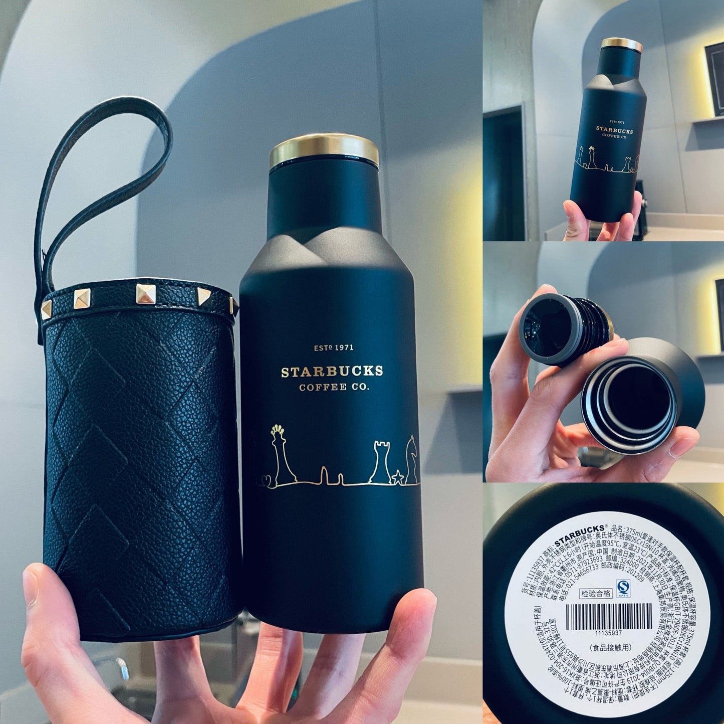 Starbucks China 2022 Valentine's Day Coffee thermos cup 375ml Starbucks loveinstarbucks