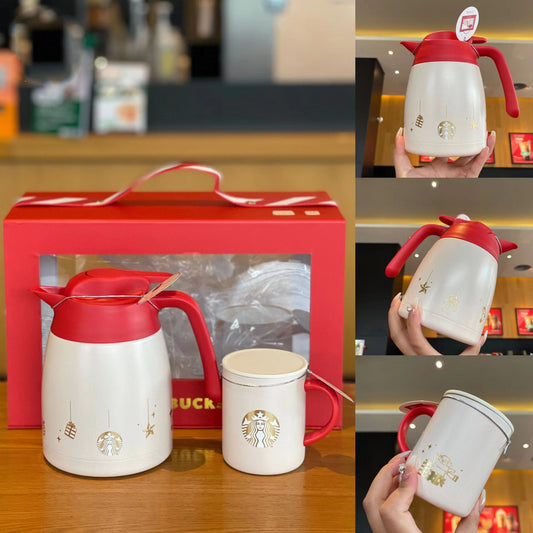 Starbucks China 2022 Xmas-2nd series Coffee pot Starbucks loveinstarbucks