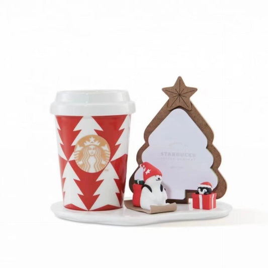 Starbucks China 2022 Xmas-2nd series pen holder set Starbucks loveinstarbucks