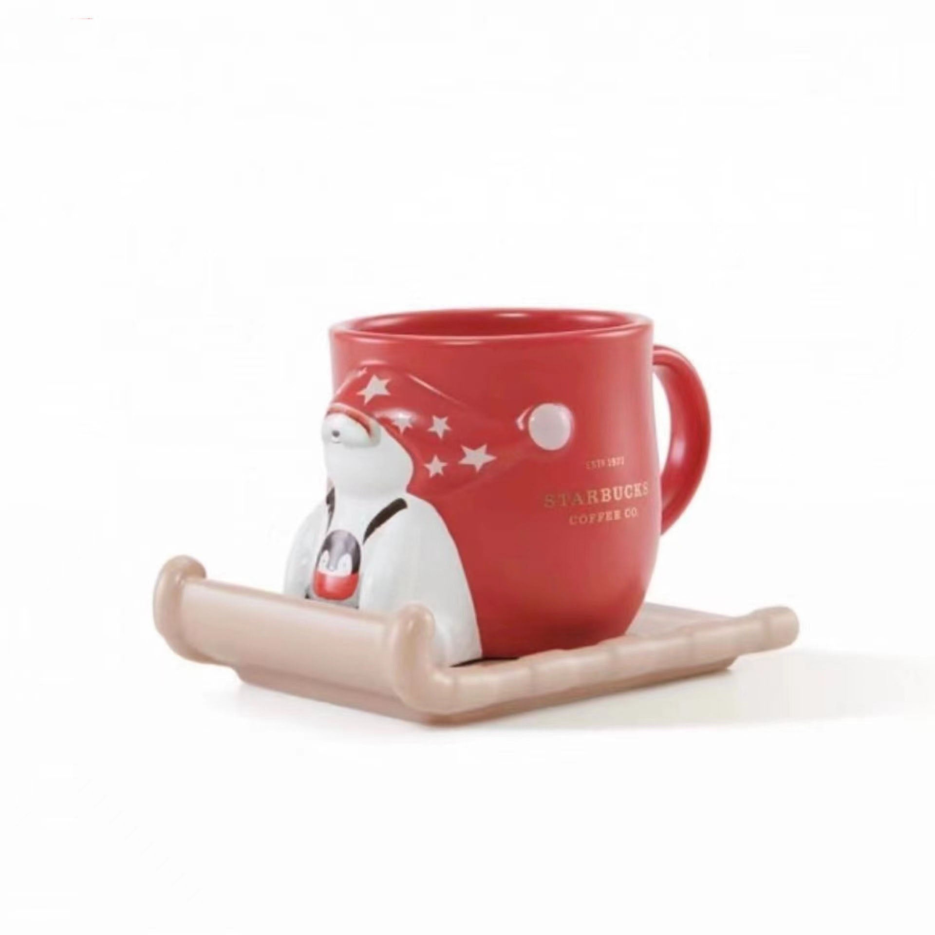 Starbucks China 2022 Xmas-2nd series Sled mug 355ml Starbucks loveinstarbucks