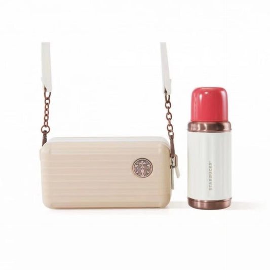 Starbucks China 2022 Xmas-2nd series Thermos SS cup 355ml with bag Starbucks loveinstarbucks