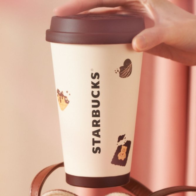Starbucks cup China 2023 Valentine's Day online chocolate SS cup 370ml Starbucks loveinstarbucks