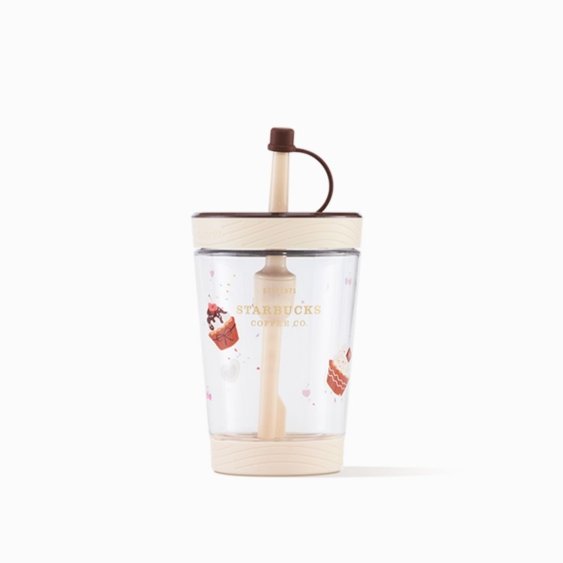 Starbucks cup China 2023 Valentine's Day online Contigo cake cup 520ml Starbucks loveinstarbucks