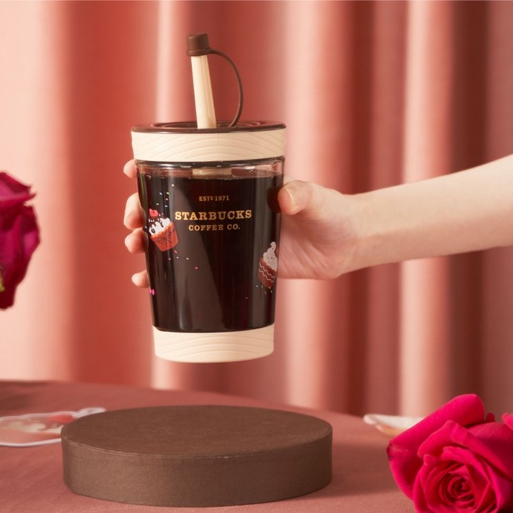 Starbucks cup China 2023 Valentine's Day online Contigo cake cup 520ml Starbucks loveinstarbucks