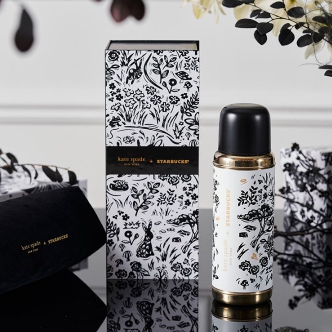 Starbucks cup China 2023 Valentine's Day online StarbucksÃKate Spade vintage gift box 480ml Starbucks loveinstarbucks