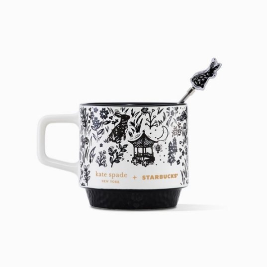 Starbucks cup China 2023 Valentine's Day online StarbucksÃKateSpade mug 414ml Starbucks loveinstarbucks
