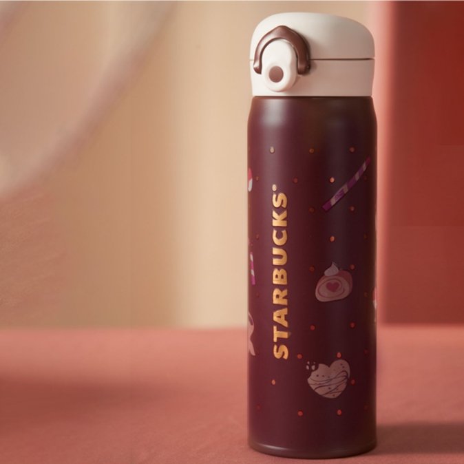 Starbucks cup China 2023 Valentine's Day online Thermos Chocolate cup 500ml Starbucks loveinstarbucks