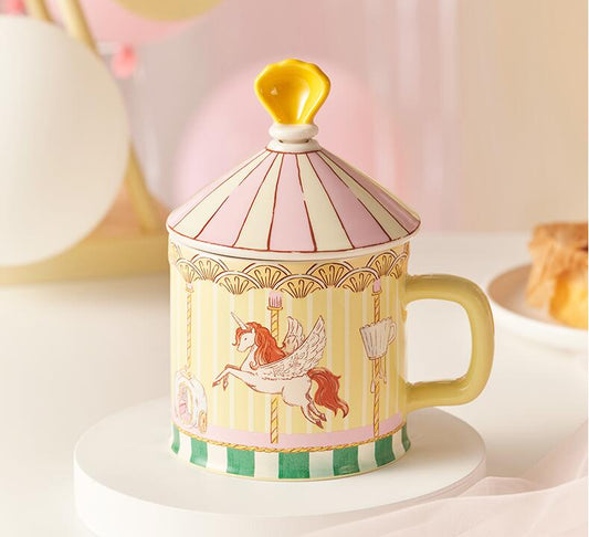 Starbucks Dreamland Amusement Park Carousel Mug 355ml Starbucks loveinstarbucks