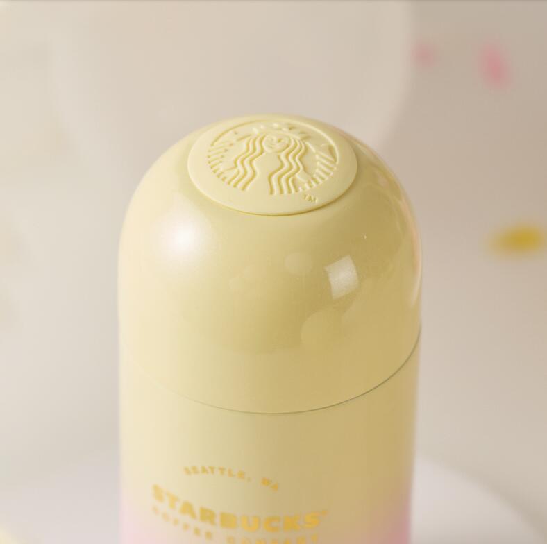 Starbucks Dreamland Amusement Park Pink and yellow gradient stainless steel cup 220ml Starbucks loveinstarbucks