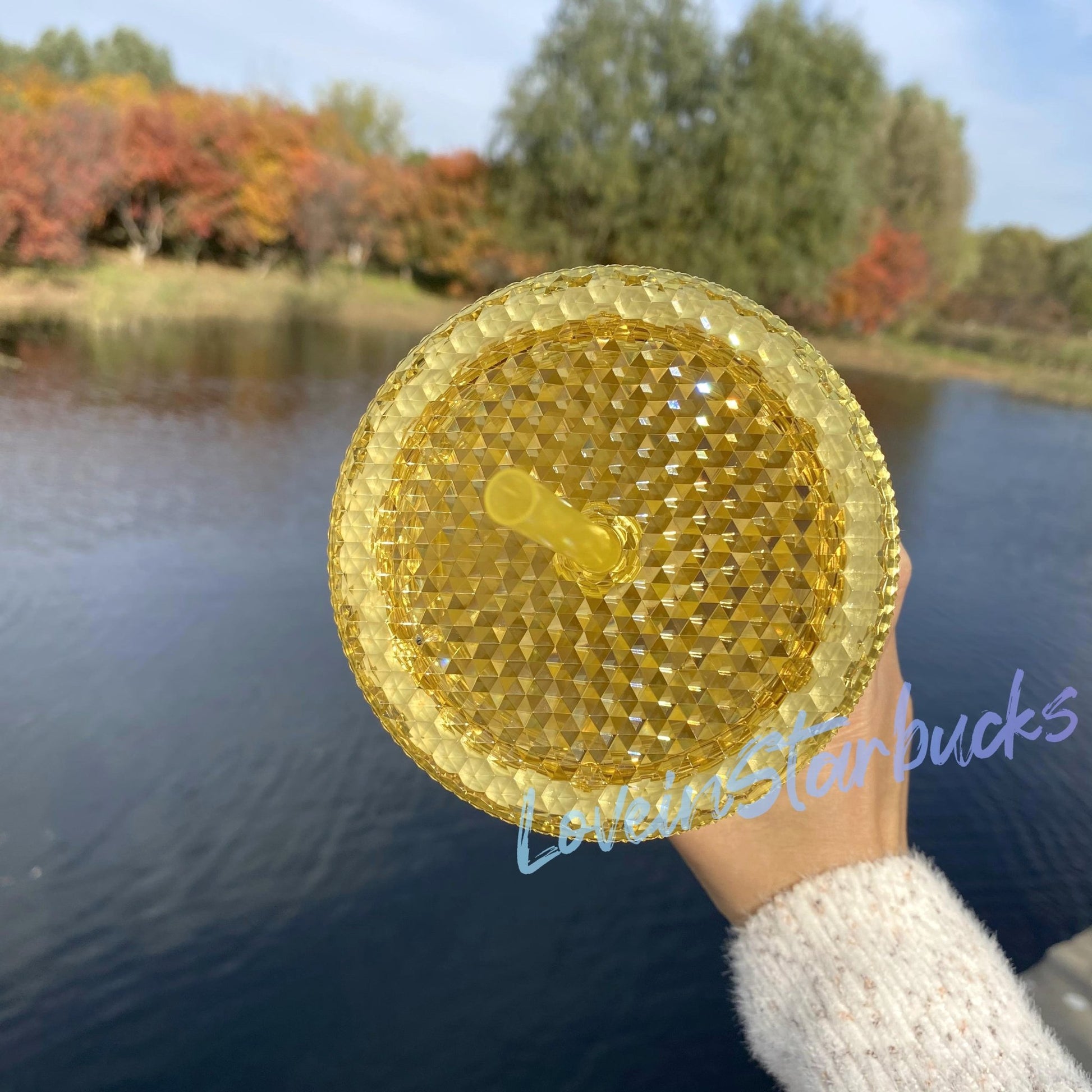 Starbucks tumblers China Gold Studded Cold straw Cup 24oz Starbucks loveinstarbucks