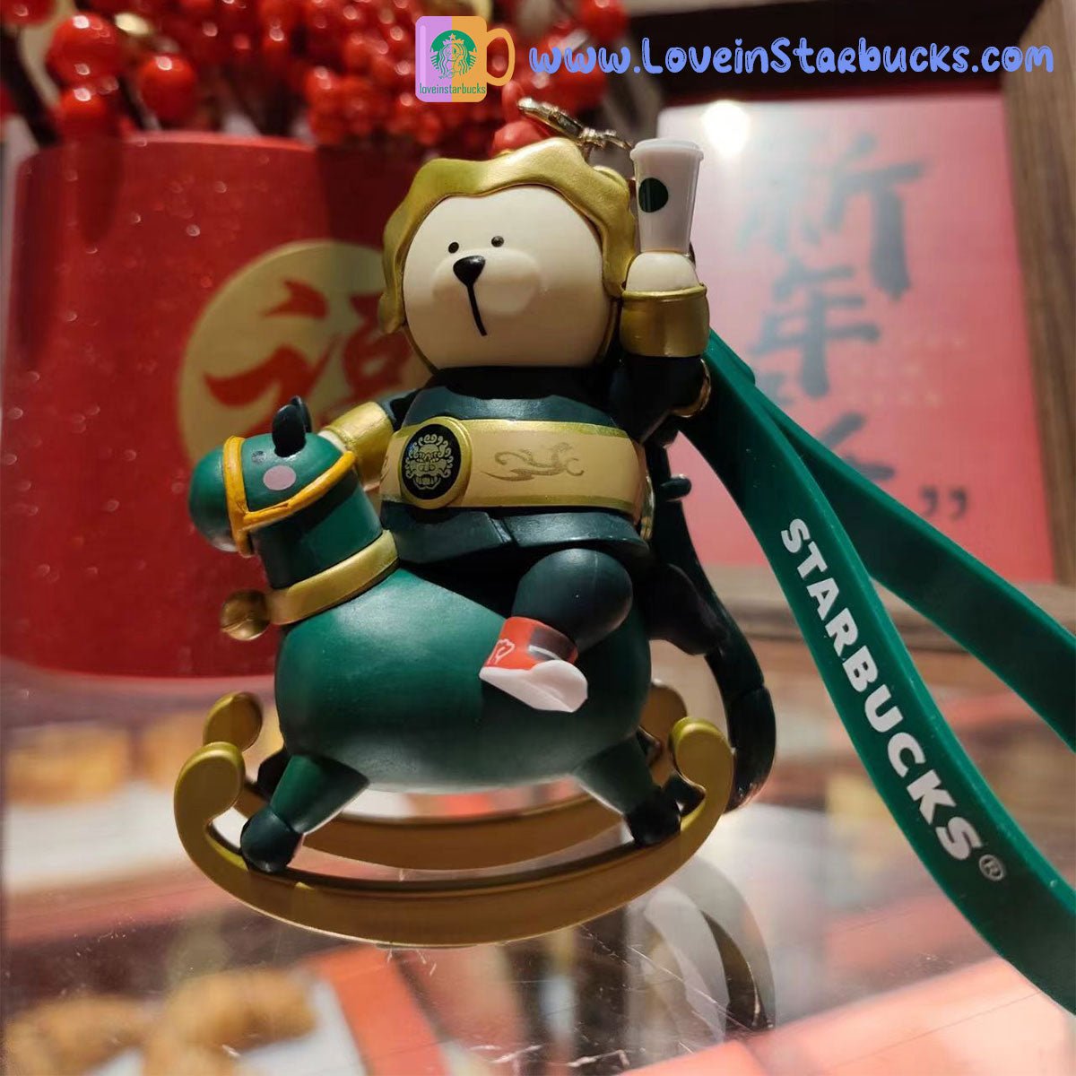 Starbucks keychain China 2023 new year Keychains without plastic plates Starbucks loveinstarbucks