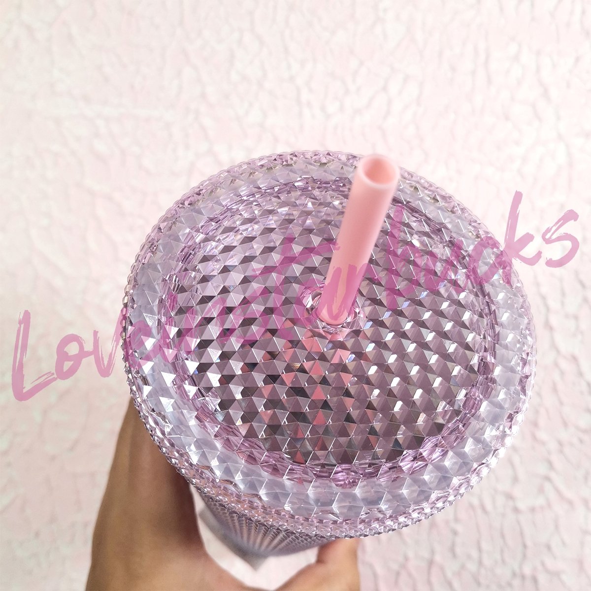 Starbucks Korea victory pink bling 24oz studded Starbucks loveinstarbucks