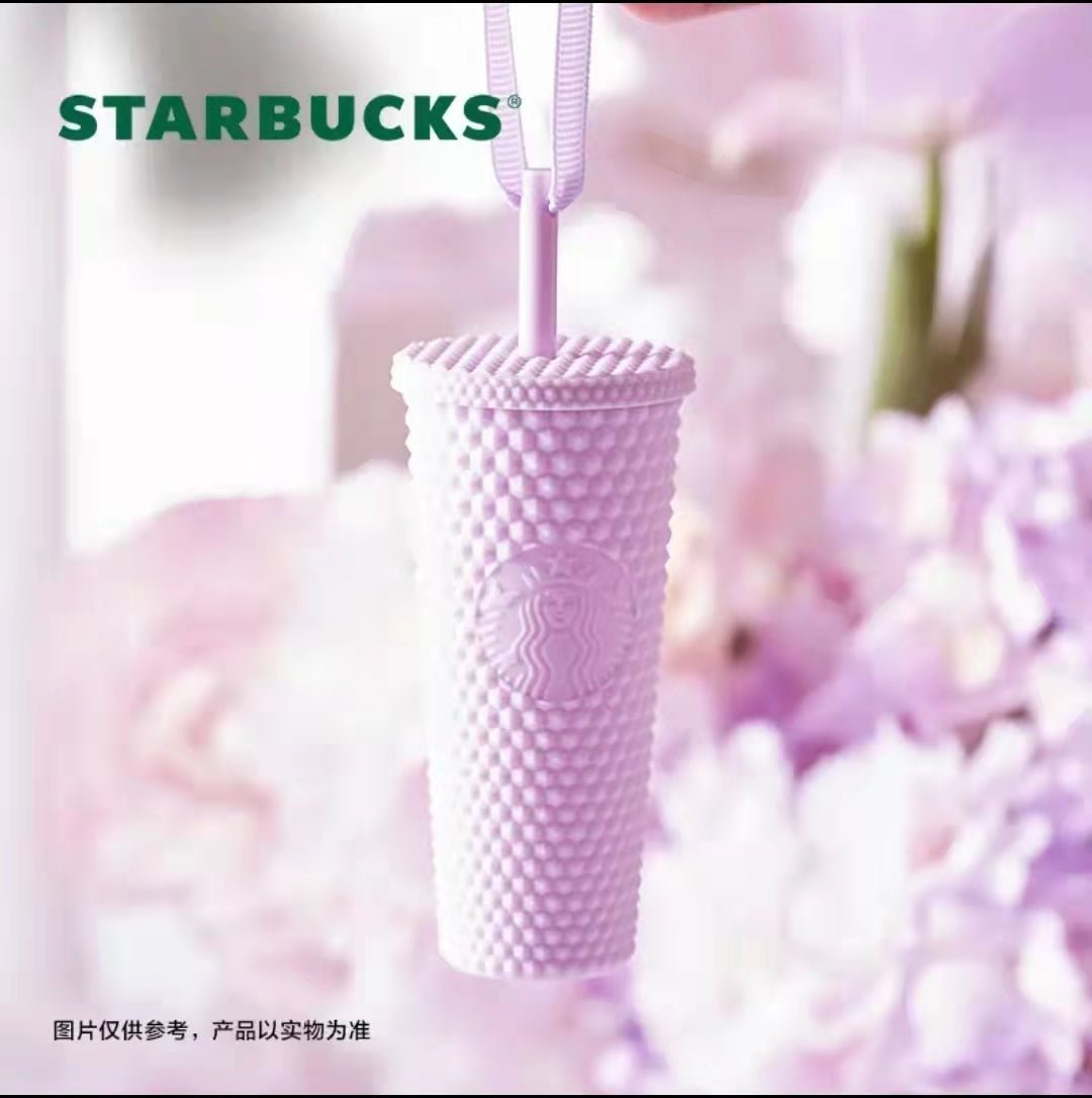Starbucks mini matte Pink/purple Sakura ornament Starbucks loveinstarbucks