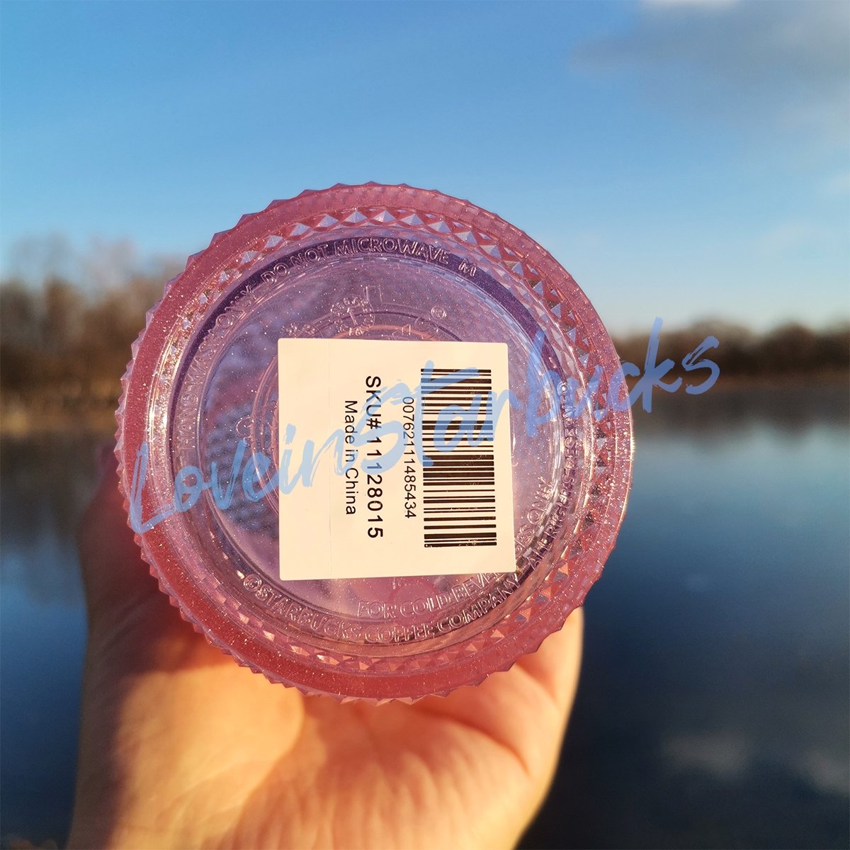 Starbucks Taiwan bling pink slick 24oz studded straw cup Starbucks loveinstarbucks