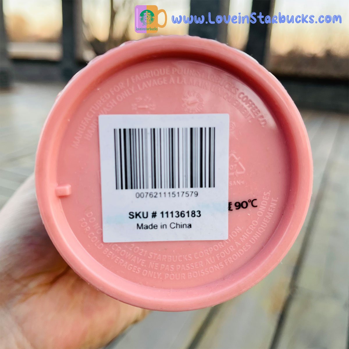 Starbucks Taiwan coral pink / Mint blue 24oz jeweled straw cups Starbucks loveinstarbucks