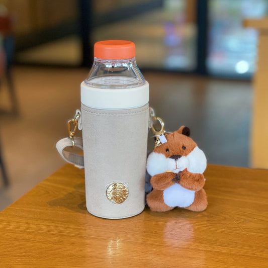 Starbucks warm autumn afterglow warm autumn cup 590ml with squirrel toy Starbucks loveinstarbucks