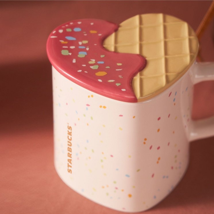 Starbucks China 2023 Valentine's Day online Heart mug 355ml Starbucks loveinstarbucks