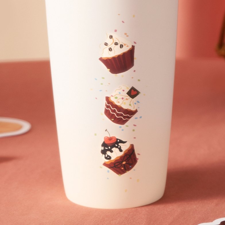 Starbucks China 2023 Valentine's Day online sweet dessert SS cup 473ml Starbucks loveinstarbucks